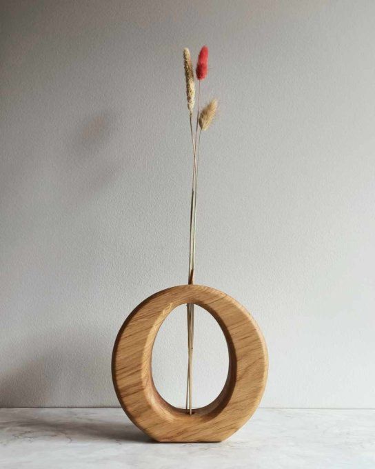 soliflore rond avec ouverture pour fleurs séchées